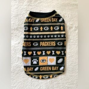 Pet T-Shirt Green Bay Packers